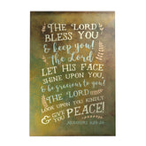 The Lord Bless You Decoposter